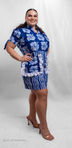 Indigo Essence Shift Dress