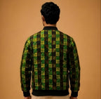 Avant-Garde Emerald Luxe Bomber Jacket