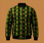 Avant-Garde Emerald Luxe Bomber Jacket
