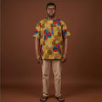 Golden Citadel Luxe African Tunic