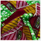 Men's Luxury Geometric Step Ankara Short-Sleeve Tunic